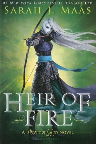 Cover of Heir of Fire by Sarah J. Maas
