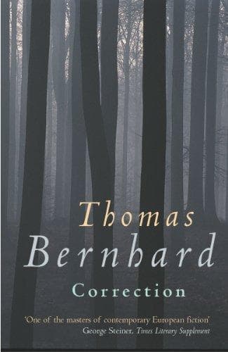 Cover of Correction by Thomas Bernhard