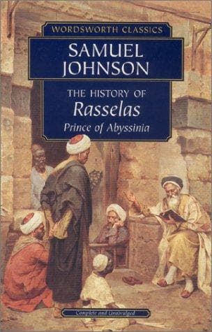 Cover of The History of Rasselas, Prince of Abissinia by Samuel Johnson LL.D.