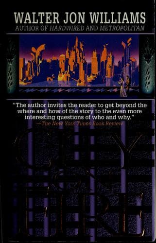 Cover of City on fire by Walter Jon Williams