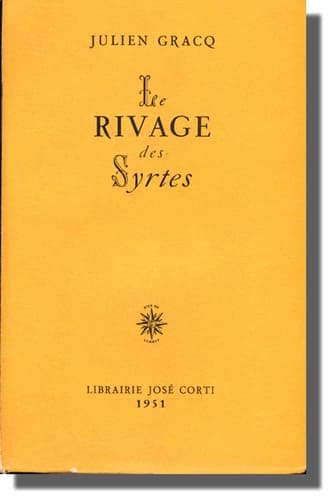 Cover of Le Rivage des Syrtes by Julien Gracq