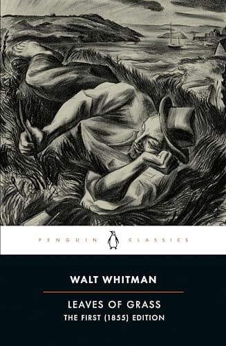 Cover of Leaves of Grass: The First (1855) Edition by Walt Whitman