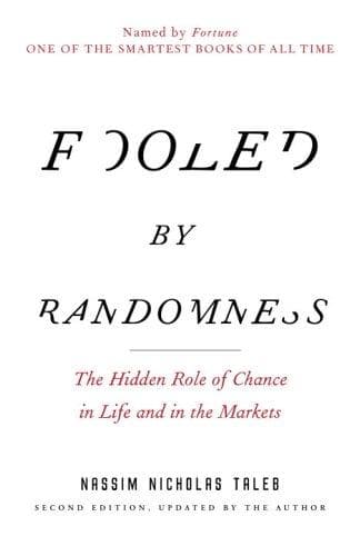 Cover of Fooled by Randomness by Nassim Nicholas Taleb