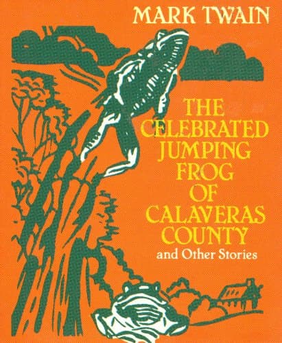 Cover of The Celebrated Jumping Frog of Calaveras County by Mark Twain