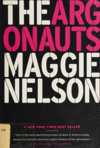Cover of The Argonauts by Maggie Nelson