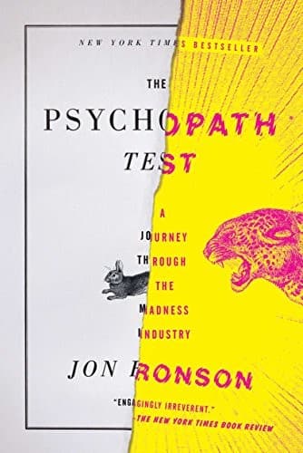 Cover of The Psychopath Test by Jon Ronson