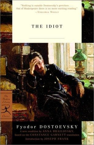 Cover of The Idiot by Fyodor Dostoevsky
