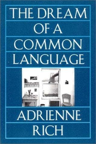 Cover of The Dream of a Common Language, Poems 1974-1977 by Adrienne Rich