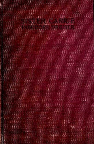 Cover of Sister Carrie by Theodore Dreiser