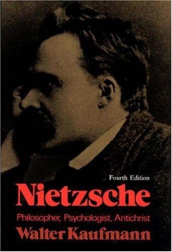 Cover of Nietzsche by Walter Arnold Kaufmann