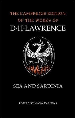 Cover of Sea and Sardinia by D.H. Lawrence