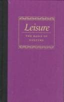 Cover of Leisure the Basis of Culture by Josef Pieper