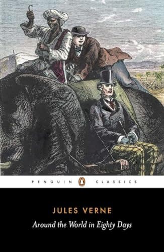 Cover of Around the World in Eighty Days by Jules Verne