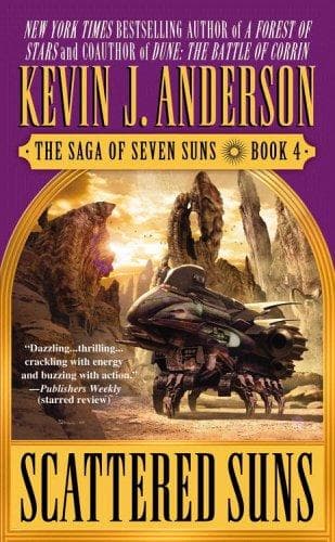 Cover of Scattered Suns by Kevin J. Anderson