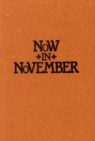 Cover of Now in November by Josephine Winslow Johnson