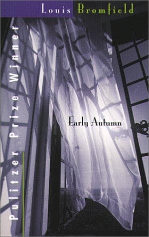 Cover of Early Autumn: A Story of a Lady by Louis Bromfield