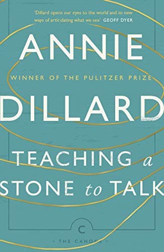 Cover of Teaching A Stone To Talk by Annie Dillard