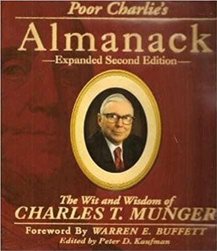 Cover of Poor Charlie's Almanack: The Wit and Wisdom of Charles T. Munger by Charles T. Munger