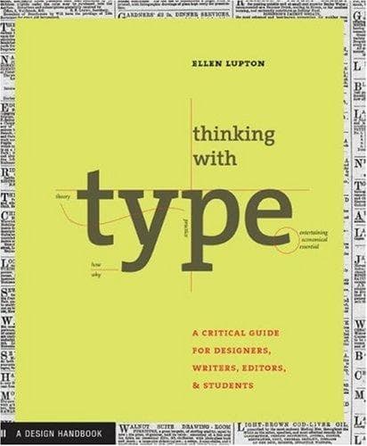 Cover of Thinking with Type by Ellen Lupton
