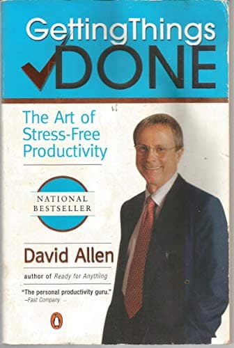 Cover of Getting Things Done: The Art of Stress-Free Productivity by David Allen