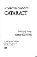 Cover of Cataract by Mykhaylo Osadchy
