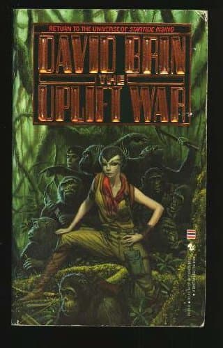 Cover of The Uplift War by David Brin