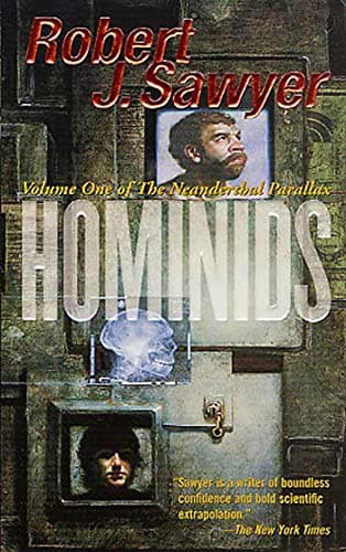 Cover of Hominids by Robert J. Sawyer