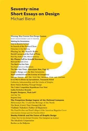 Cover of Seventy-nine Short Essays on Design by Michael Bierut