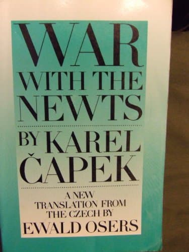 Cover of War with the Newts by Ewald Osers