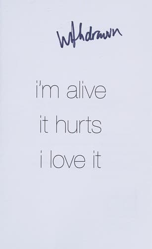 Cover of i'm alive / it hurts / i love it by Joshua Jennifer Espinoza
