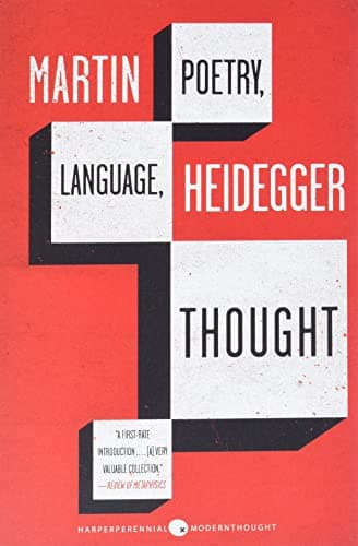 Cover of Poetry, Language, Thought by Martin Heidegger