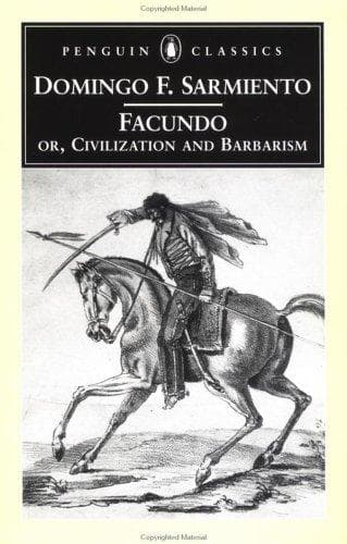 Cover of Facundo by Domingo Faustino Sarmiento