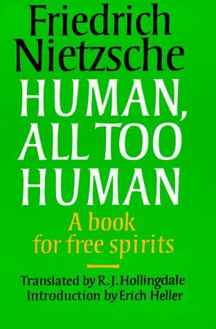 Cover of Nietzsche: Human, All Too Human: A Book for Free Spirits by Friedrich Nietzsche