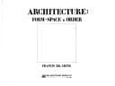 Cover of Architecture by Francis D.K. Ching
