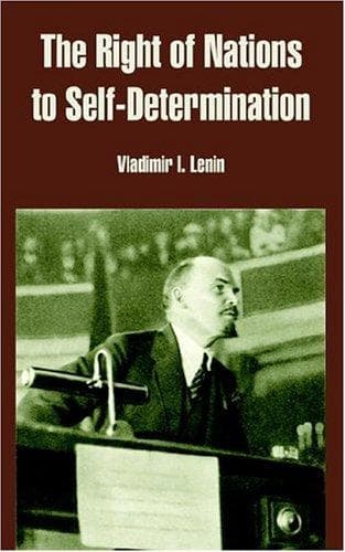Cover of The Right of Nations to Self-Determination by Vladimir Lenin