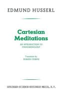 Cover of Cartesian Meditations by Edmund Husserl