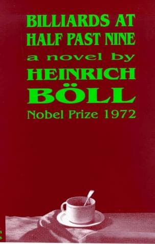 Cover of Billiards at Half-Past Nine by Heinrich Böll