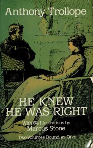 Cover of He Knew He Was Right by Anthony Trollope