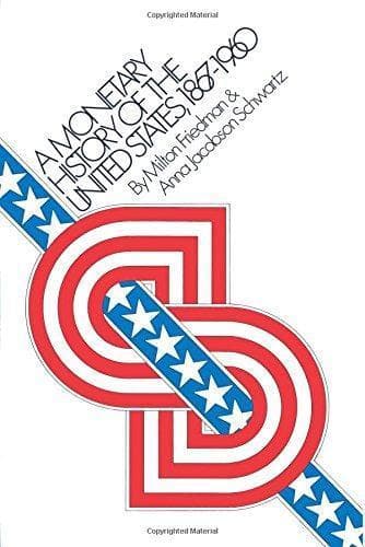 Cover of A Monetary History of the United States, 1867-1960 by Milton Friedman
