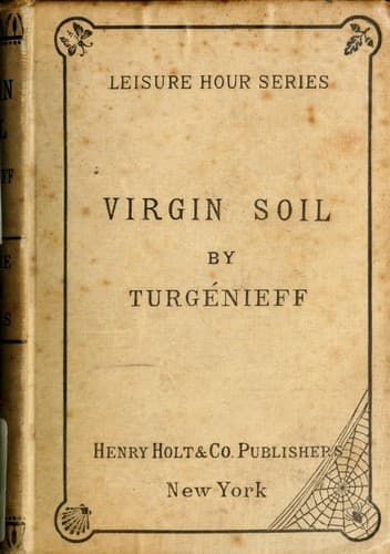 Cover of Virgin Soil by Ivan Turgenev