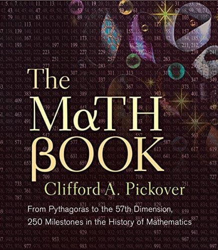 Cover of The Math Book by Clifford A. Pickover