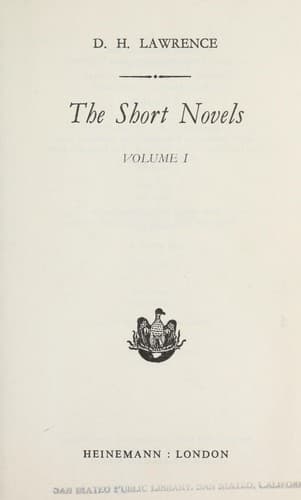 Cover of The Fox by D.H. Lawrence