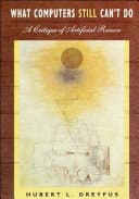 Cover of What Computers Still Can't Do by Hubert L. Dreyfus