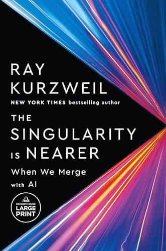 Cover of The Singularity Is Nearer: When We Merge with AI by Ray Kurzweil