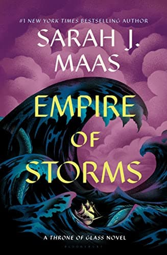 Cover of Empire of Storms by Sarah J. Maas