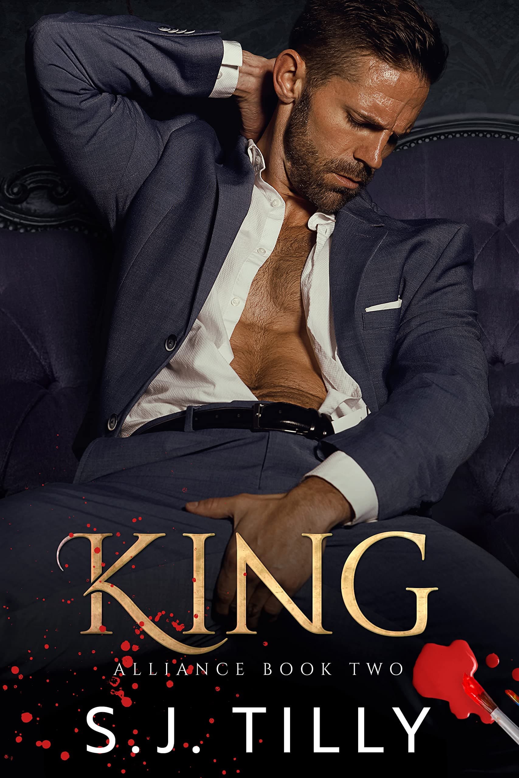 Cover of King by S.J. Tilly