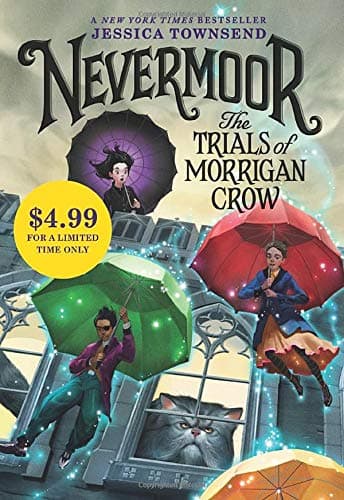 Cover of The Trials of Morrigan Crow by Jessica Townsend