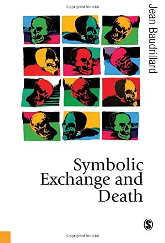 Cover of Symbolic Exchange and Death by Jean Baudrillard