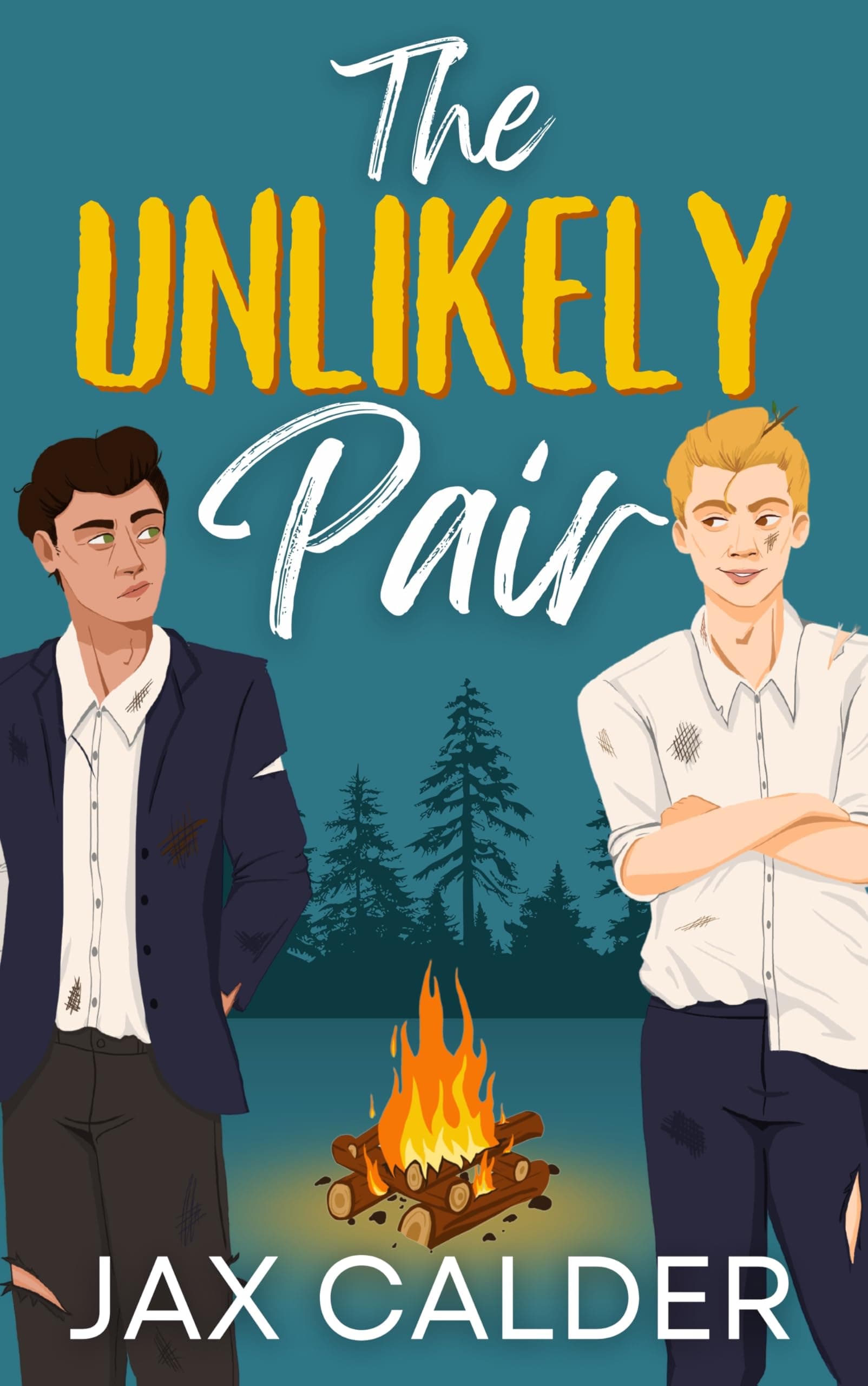 Cover of The Unlikely Pair by Jax Calder