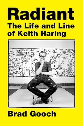 Cover of Radiant: The Life and Line of Keith Haring by Brad Gooch